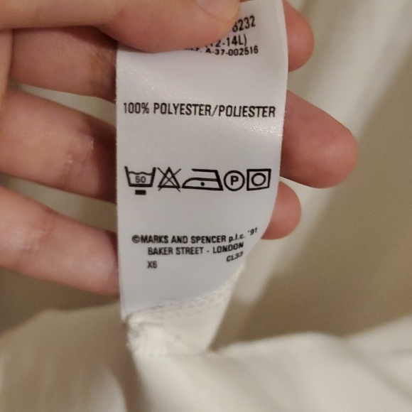 beautiful long white robe - Picture 4 of 4